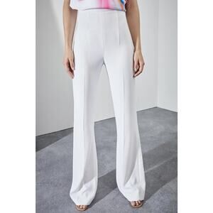 Et Ochs Adrian Trouser Pants Crepe High Rise Flared Stretch Minimalist Career 2